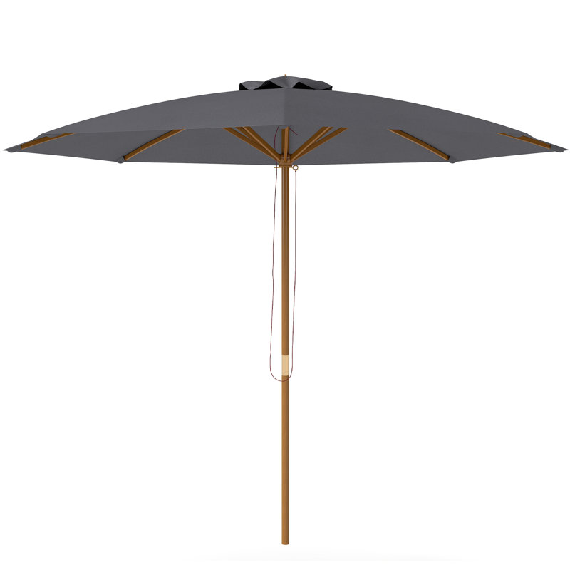 300cm Cantilever Parasol, Dark Grey