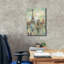 «Paris Impression» Epic Graffiti par Silvia Vassileva, art mural sur toile, 18 po x 26 po