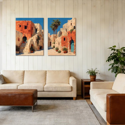 2 Piece Wrapped Canvas Print