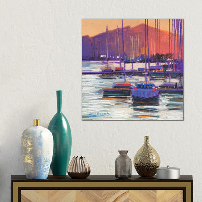 Impression In Chalkida Greece by Andrii Kovalyk - Gallery-Wrapped Canvas Giclée on Canvas