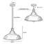 Grubb 1 - Light Orange Pendant-978039626
