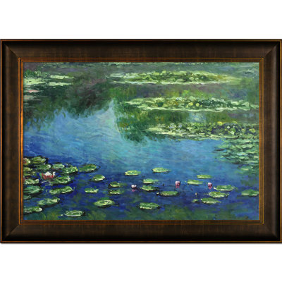 "Water Lilies", reproduction d'art sur toile