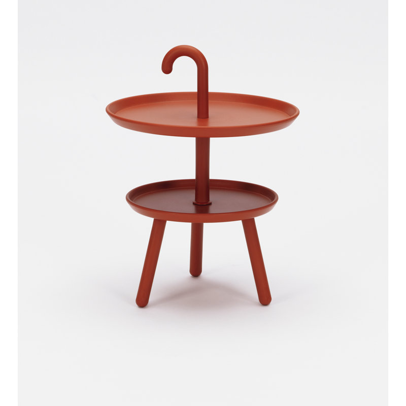 Degnan Round Outdoor Bar Table , 41cm cm W 41cm cm D, Orange