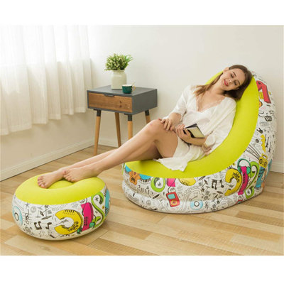 Chaise longue inclinable gonflable Clea