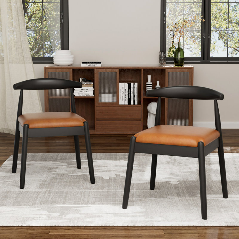 Chaise d'appoint Massasoit , Noir, noir, noir, noir, Jaune