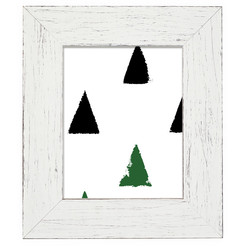 Cadre photo simple Lacona, Blanc, 11 po x 14 po