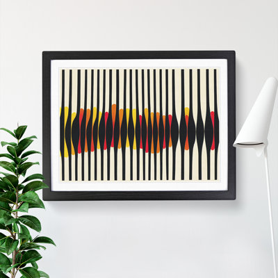Smashing Modern Abstract Art - Framed Print
