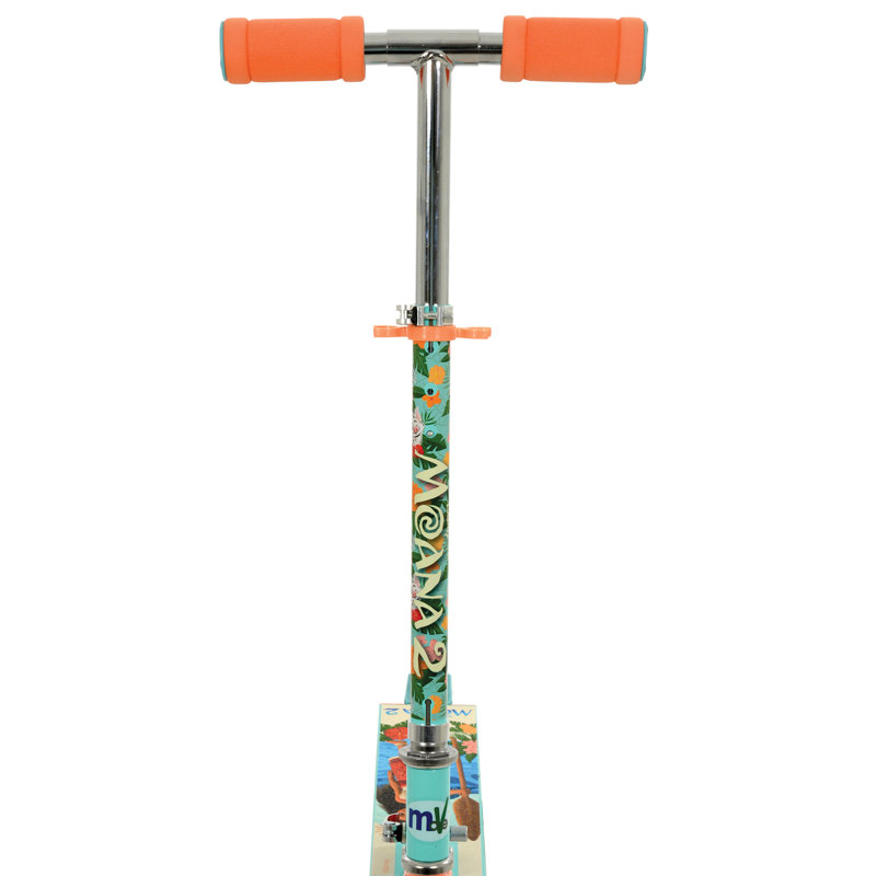 Moana Folding Inline Scooter with Light Up Wheels
