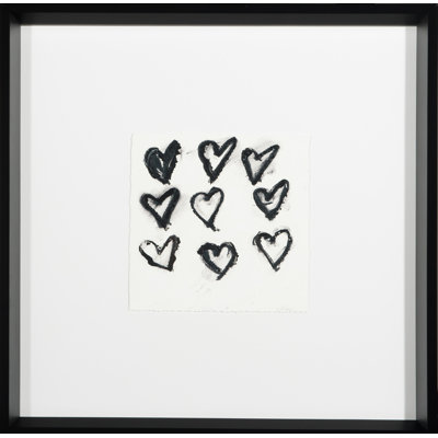 Sealed With Hearts Print by Robert Robinson