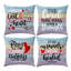 Housses de coussin décoratives 4 pièces