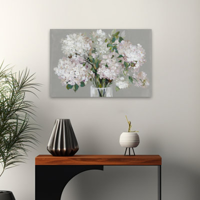 Plantes, fleurs, hortensia, art mural