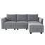 Canapé modulaire en L avec rangement Manusite-1466282094