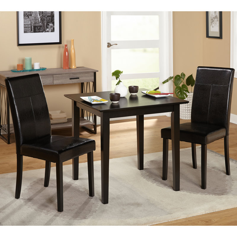 Nalini 2 - Person Solid Wood Solid Wood Top Four Leg Dining Set
