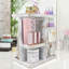 Organisateur de maquillage 360 °, carrousel de rangement pour maquillage, organisateur de maquillage rotatif pour la peau-1033892873