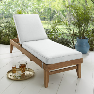 Kaycee Outdoor Seat Cushion with Piping by The Twillery Co.