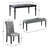 Brookwood Wood Dining Set-49527858-32518070