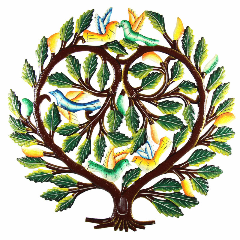 Décoration murale "tree of life cardiaque"