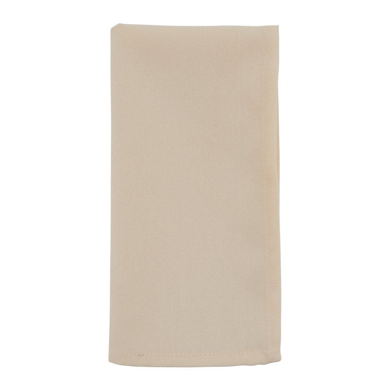 Serviette 20 "Evansville, Ivoire