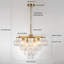 Yader 8 - Light Dimmable Tiered Bubble Chandelier with Textured Globe Glass-1474828657