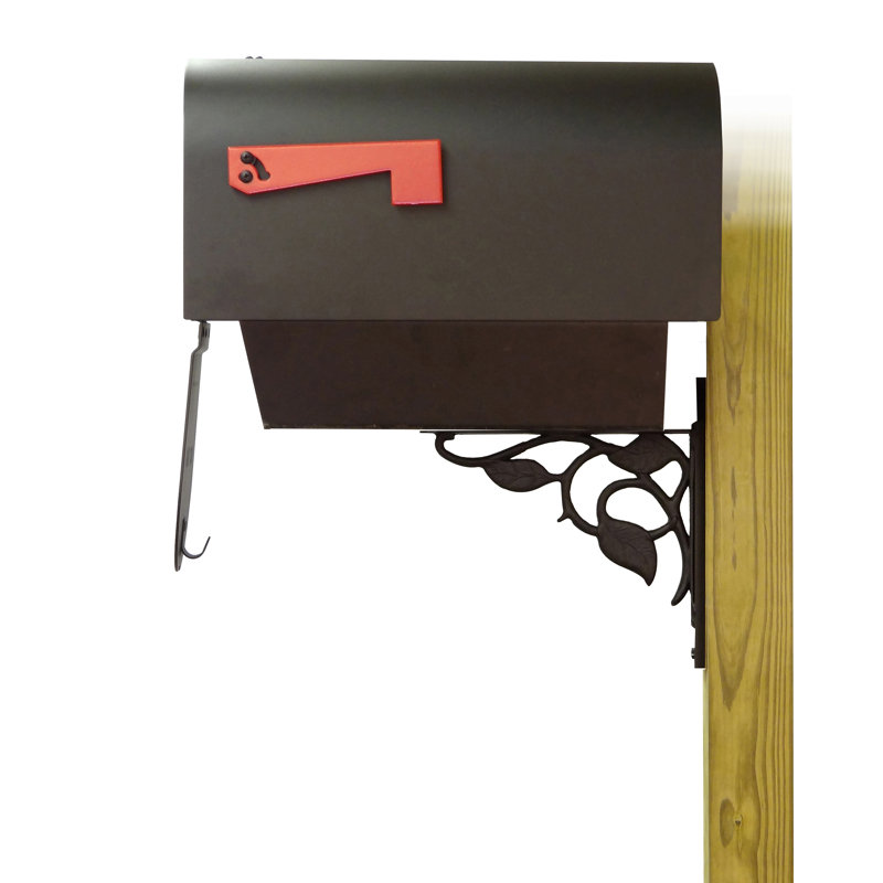 Titan Aluminum Post Mounted Post box