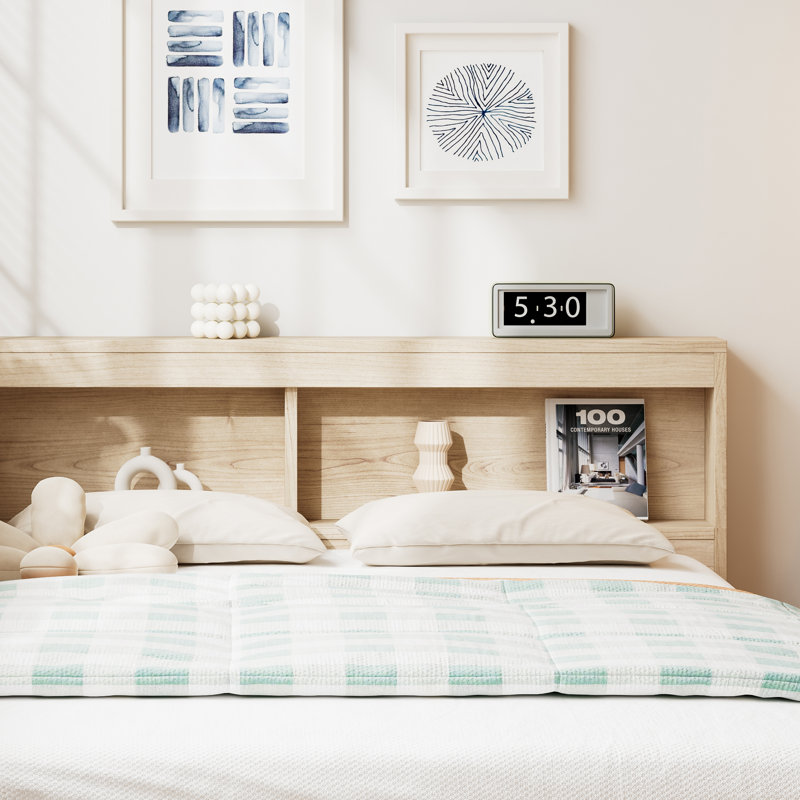 Abdulsamad Storage Bed, Double (4'6)