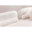 Canapé blanc en molleton Boucle de style minimaliste, sièges confortables et spacieux pour la détente - 3 places assises, confort et durabilité combinés