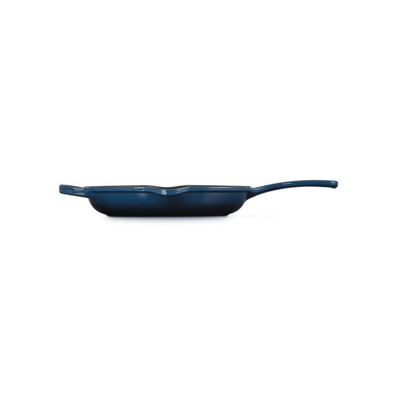 Le Creuset Enameled Cast Iron Signature Round Skillet, 9 in. - Nuit w. Crucible Knob