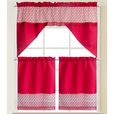 Ensemble de rideaux de cuisine Skylin