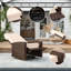Fauteuil inclinable pivotant pour l'extérieur en osier, dossier inclinable, repose-pieds relevable, coussins de base rotatifs à 360 ° et résistants à l'eau pour le patio, blanc crème-381277966-381277960