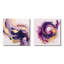 Ensemble de 2 collages carrés violets et roses VI - Fractals-1583214724-1583214720