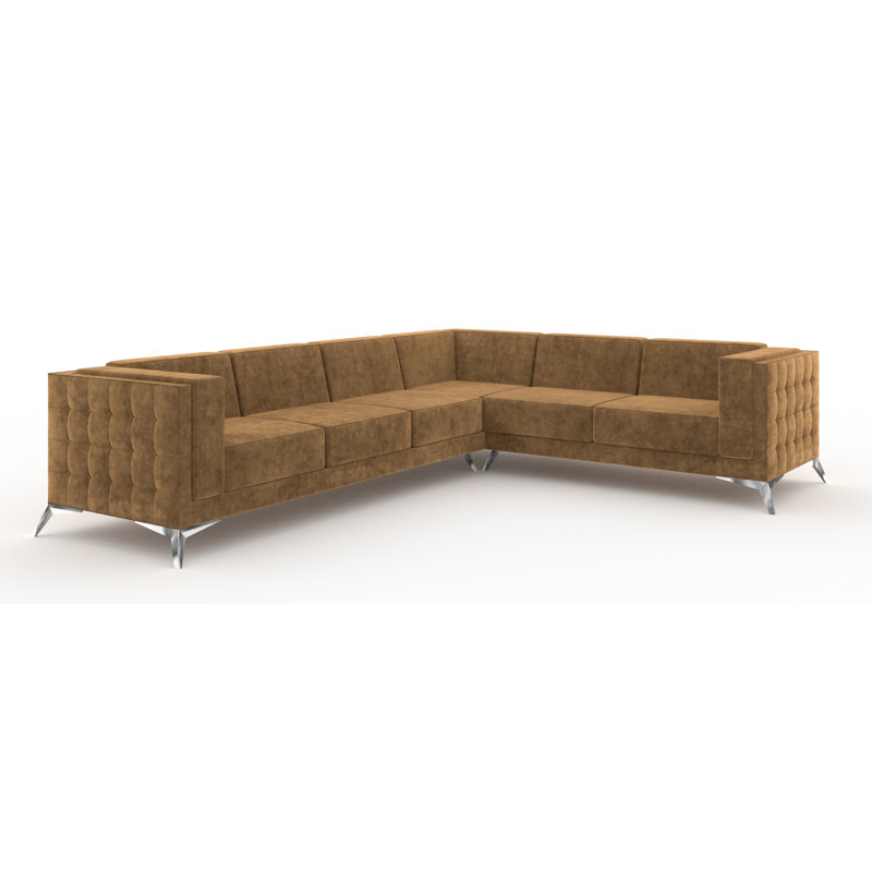Magnus 4 Seater Corner Sofa , Beige, Right Hand Facing