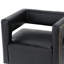 Fauteuil demi-tonneau pivotant de 29,5 po Ahbree-1409014383