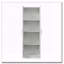 Armoire haute avec portes et tablettes