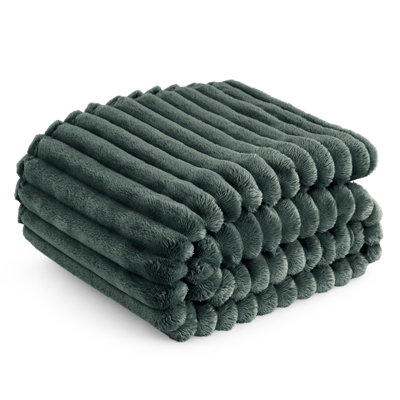 Bedsure Flannel Fleece Blanket for Girls, 300 GSM Soft and Cozy Blanket for Dorm & Home Decor, All-Season Gift