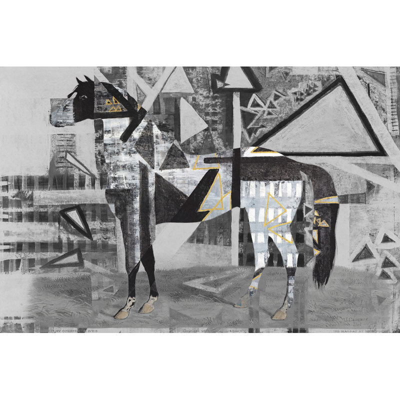 Gold Dust - Wrapped Canvas Print, 51cm H x 76cm W