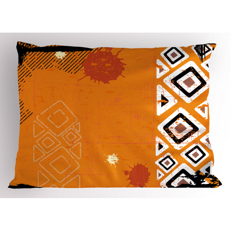 Polyester Geometric Sham, Twin