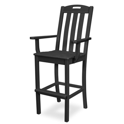 POLYWOOD Yacht Club Bar Arm Chair by Trex Outdoor