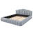 Queen Size Upholstered Tufted Bed With Headboard-114222554