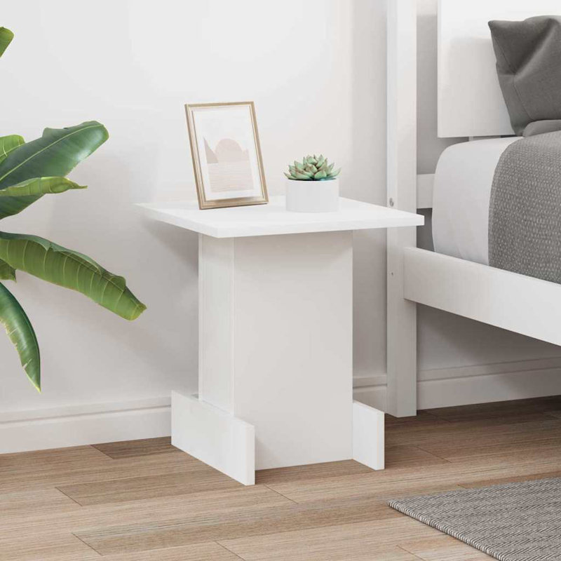 End Table, White