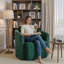 Fauteuil demi-tonneau pivotant à 360 ° Chenille-1452022590