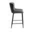 Mireille Upholstered Adjustable Height Counter Stool with Metal Frame-1212140444-1212140445