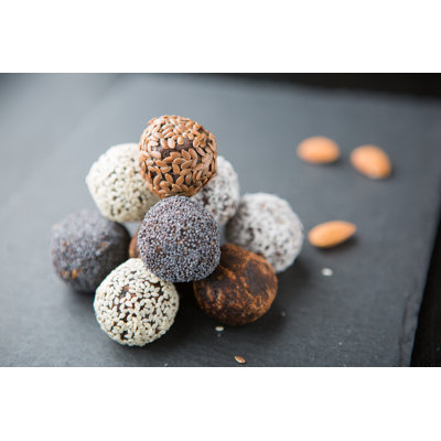 Sweet Candy Balls - Wrapped Canvas Print