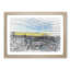 Above New Orleans in Louisiana in Abstract - Framed Print-55629065-55629068