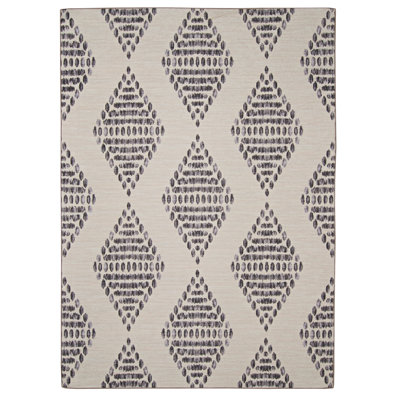 Tapis rectangulaire brun / beige Ariat