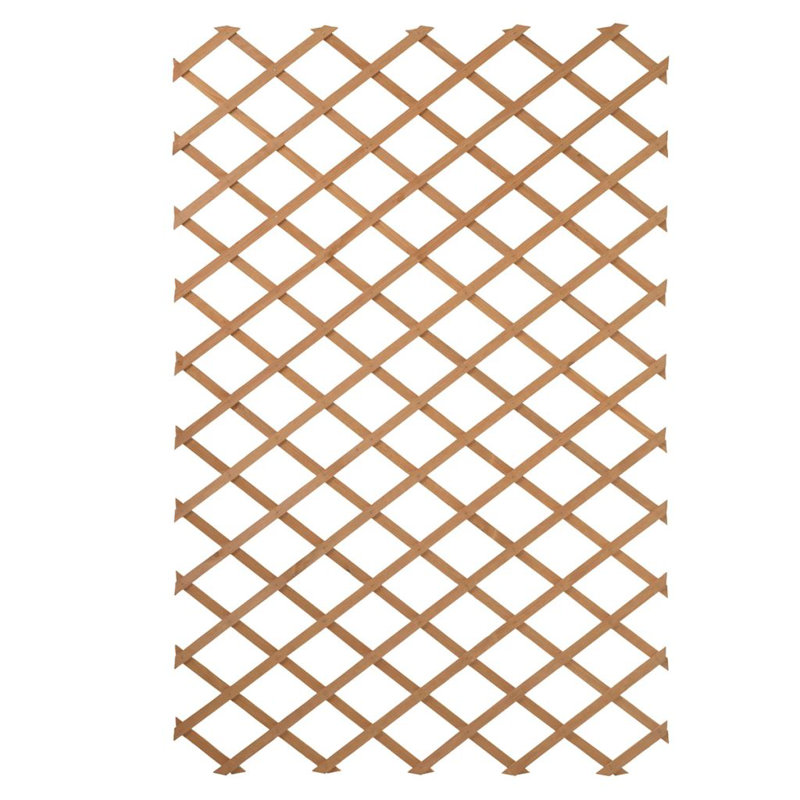 Nature Garden Trellis 100 x 200cm Wood, Natural