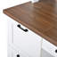 Bureau d'ordinateur arqué avec tablette, station de recharge, plateau pour clavier et tiroir-1600800388