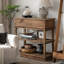 Buffet rustique rétro en vieux pin
