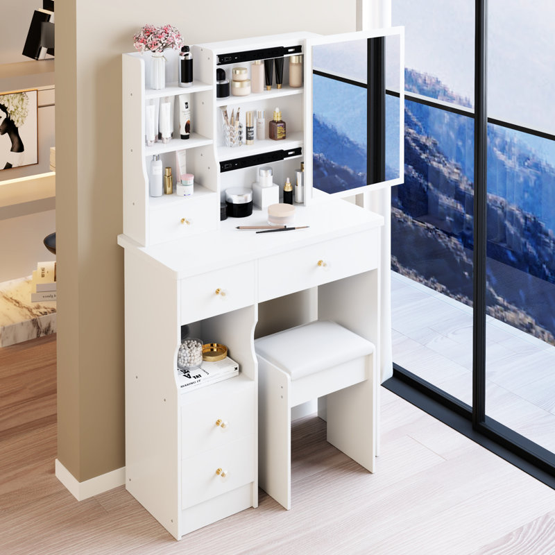 Petit meuble-lavabo American Design