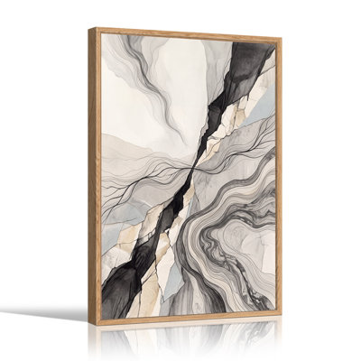 Art abstrait sur toile