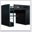 Wood Loft Bed With Desk,Wardrobe,Ample Storage Space,And RGB Light-1772189601